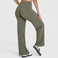 Softmotion Straight-Leg Yoga Pants – Naked-Feel Athletic Trousers