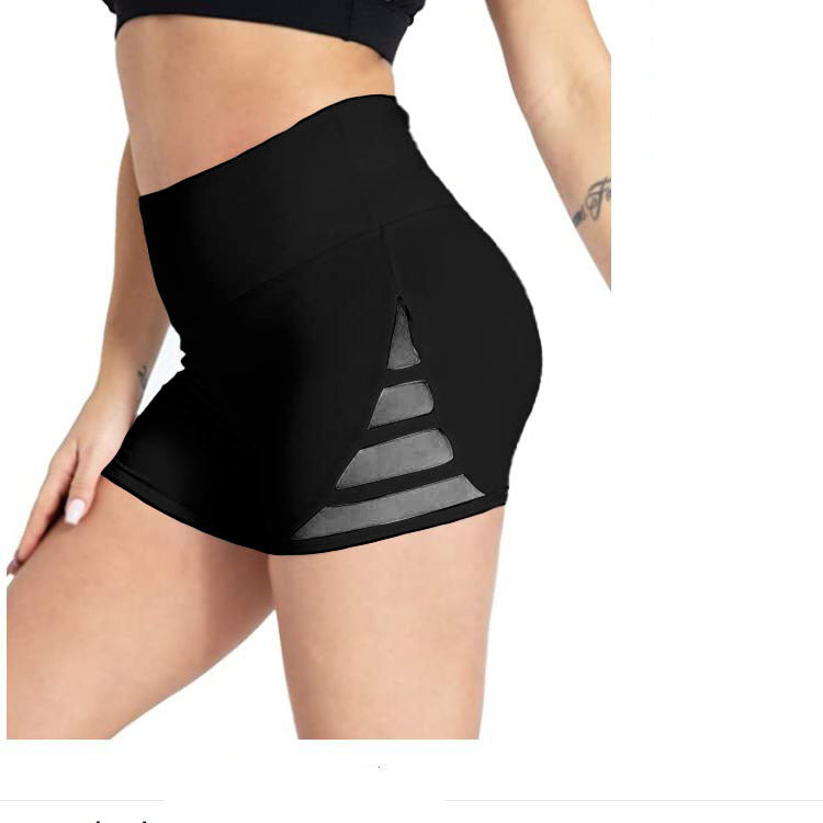 KHEKUA Peach Hip High-Waist Yoga Shorts