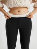 Thermal Lamb-Wool Fleece Leggings – Ultra-Warm Winter Running Tights