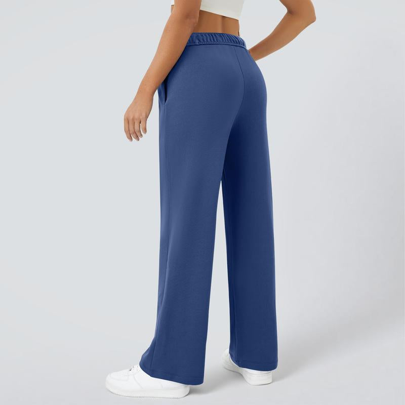 Dlooda Y2K Wide-Leg Sweatpants – Minimalist Baggy Lounge Trousers