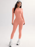 Classic Crew Neck & Skinny Legging Set – Two-Piece Sculpting Yoga Suit