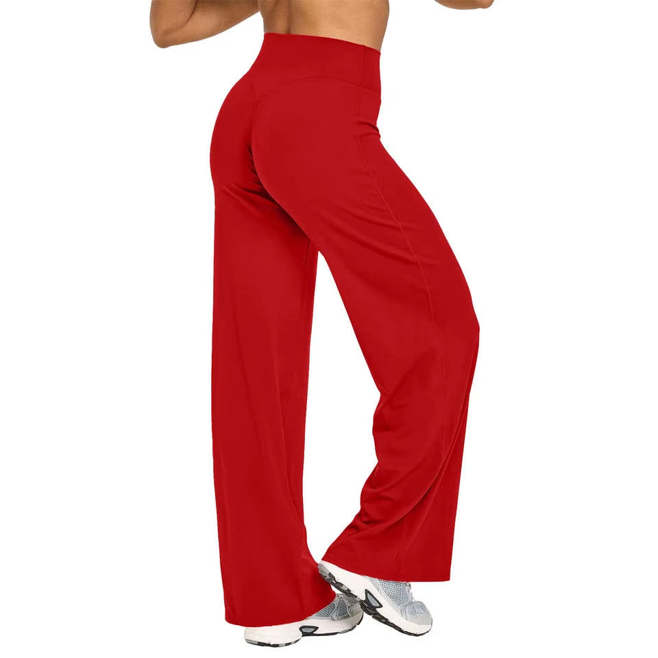 Softmotion Straight-Leg Yoga Pants – Naked-Feel Athletic Trousers