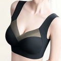 Seamless Lace Push-Up Sports Bra