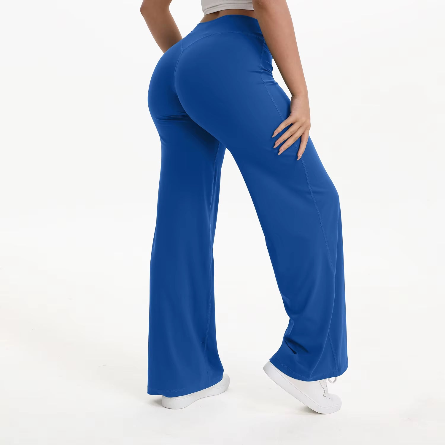 Softmotion Straight-Leg Yoga Pants – Naked-Feel Athletic Trousers