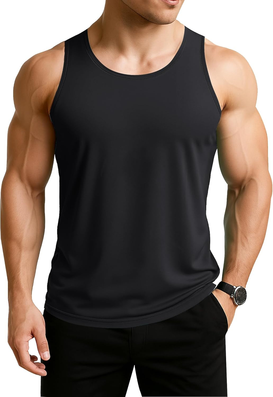 Quick-Dry Sleeveless Workout Vest