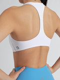 Curve Sculpting Sports Bra – Ultra-White Seamless Support