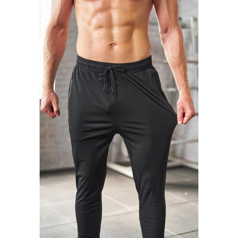 Apex Men’s Cuffed Joggers – High-Stretch Big & Tall Athletic Sweatpants