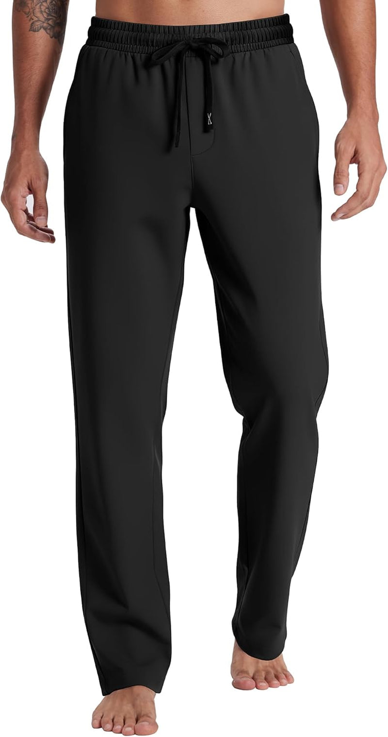 Drawstring Fleece Sweatpants for Men