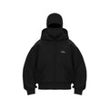 Y2K Gothic Balaclava Hoodie – Double-Hooded Cyber-Tech Mask Sweatshirt
