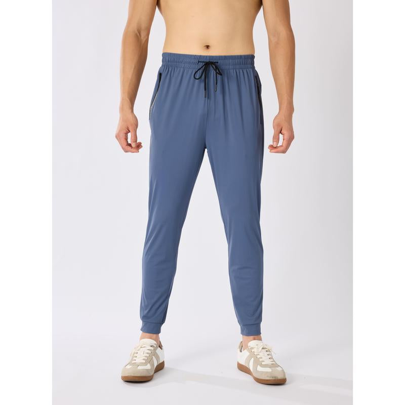 Apex Men’s Cuffed Joggers – High-Stretch Big & Tall Athletic Sweatpants