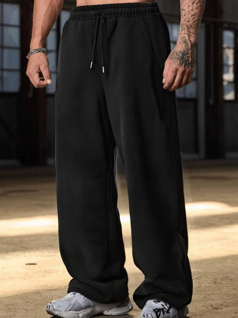 Urban Onyx Wide-Leg Sweatpants – Heavyweight Baggy Streetwear Joggers