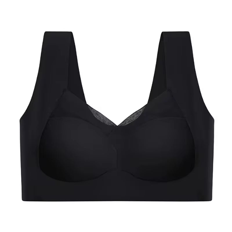 Seamless Lace Push-Up Sports Bra