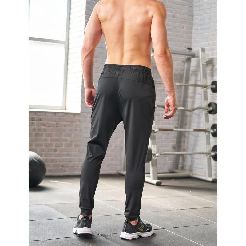 Apex Men’s Cuffed Joggers – High-Stretch Big & Tall Athletic Sweatpants