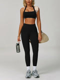 Women'S Two-Piece Sports Set, Comfortable Activewear for Fitness and Gym, Athletic Clothing for Everyday Use