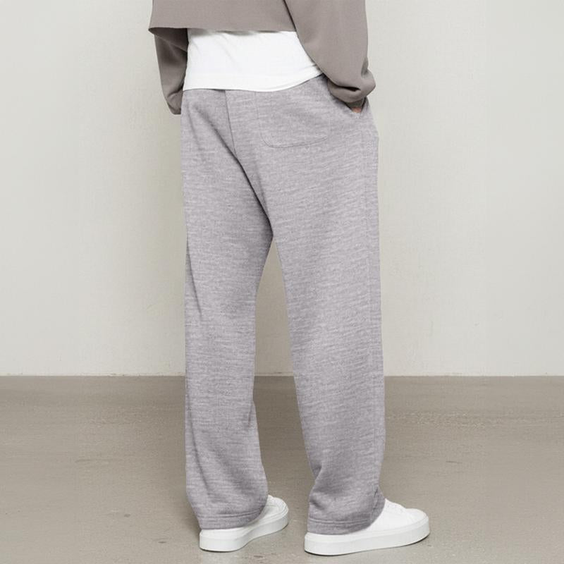 JMIERR Men'S Casual Baggy Pants Wide Leg Lounge Travel Pants with Pockets