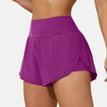 High-Waist Swim Shorts with Pockets